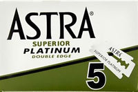 Astra Green Superior Platinum Double Edge Razor Blades