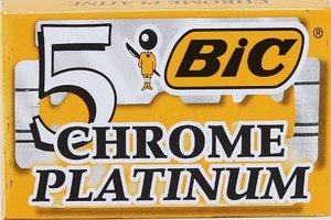 Bic Chrome Platinum Double Edge Razor Blades