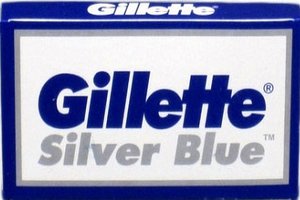 Gillette Silver Blue Platinum Double Edge Razor Blade