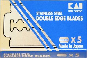 Kai Stainless Double Edge Razor Blades